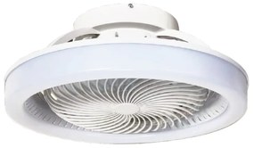 Ανεμιστήρας Οροφής Λευκός 20w DC 48xH20cm Led 36w 3CCT, Control, Timer it-Lighting Eidin 101000810