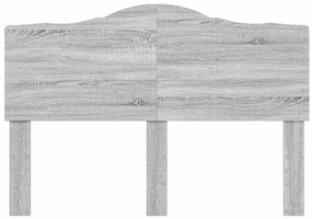 vidaXL Κεφαλάρι Γκρίζο Σονομα 140 cm Επεξεργασμένο ξύλο
