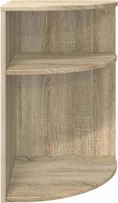vidaXL End Table Δρύς Sonoma 39,7 x 39,7 x 60 εκ Επεξεργασμένο ξύλο