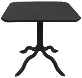 Τραπεζαρία Groovy-Frontline σετ 3τεμ PP ανθρακί 80x80x74,5εκ. 80x80x74.5 εκ.