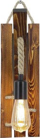 Απλίκα Τοίχου A-G Ahsap 806ALD1473 Walnut