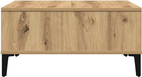 vidaXL Τραπεζάκι σαλονιού Artisan Oak 60 x 60 x 30 cm