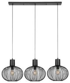 Φωτιστικό Κρεμαστό Trio Lighting GILA 365700332 Μαύρο Ματ (Black Mat)