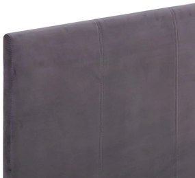 vidaXL Πλαίσιο Κρεβατιού Γκρι 180 x 200 εκ. Υφασμάτινο