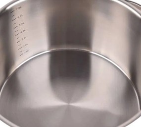 Κατσαρόλα ανοξείδωτη με καπάκι - 3.6L - CS003-B20 - DSP - 561604