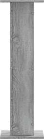 vidaXL Βάσεις Ηχείων 2 Τεμ. Γκρι Sonoma 30x30x95εκ. Επεξεργασμένο Ξύλο