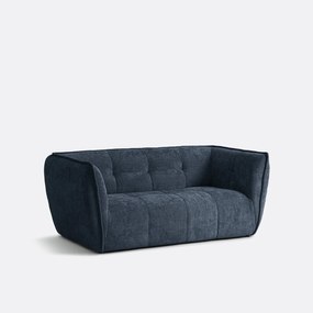 Καναπές chenille με σταυρωτή ραφή, 2 θέσεων, SIMONE