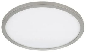 Πλαφονιέρα Φωτιστικό Οροφής LED 18W IP44 Φ29,4 Sapana Globo Lighting-41562-18N-Νίκελ Ματ 41562-18N