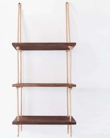 Ραφιέρα Τοίχου 792EVL1808 40x14x110cm Walnut