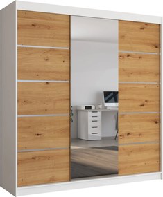 Ντουλάπα Varus 200 συρόμενη-Leuko-Artisan