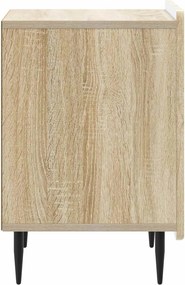 vidaXL Κομοδίνο 2 τεμ. Sonoma Δρυς 43 x 34,5 x 52 εκ