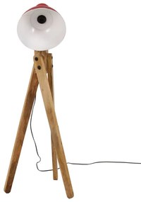 Φωτιστικό Δαπέδου 25 W Αντικέ Κόκκινο 45x45x120 εκ. Ε27 - Κόκκινο