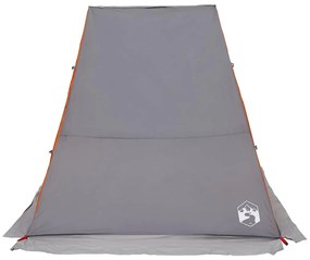 vidaXL Σκηνή με στέγη Άλλο Γκρι και Πορτοκαλί 140 / 190 x 150 x 185 εκ