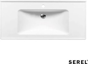 Serel Slim 3037 100x46 - Νιπτήρας μπάνιου