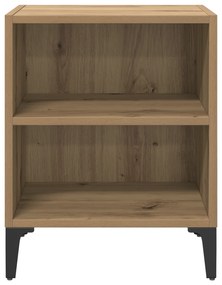 vidaXL Κομοδίνα 2 τμχ Αρτιστική Δρυς 40x30x50 εκ. Επεξεργασμένο Ξύλο