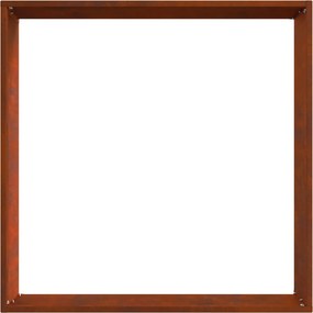 vidaXL Περίγραμμα γκαζόν 6 pcs Σκ rusty 50 x 50 x 13 εκ