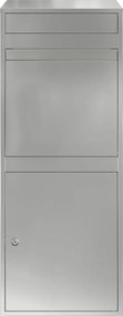 vidaXL Θυρίδα Πακέτων Ασημί 47,5 x 38 x 59 εκ. Επικαλυμμένος Χάλυβας