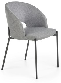K373 chair, color: grey DIOMMI V-CH-K/373-KR-POPIELATY DIOMMI-60-21086