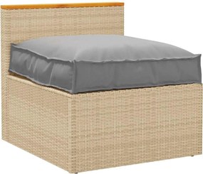 vidaXL Μαξιλάρι Γκρι 70 x 70 x 12 cm Ύφασμα Όξφορντ