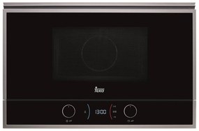 Teka ML 822 BIS L "Wish" Inox/Μαύρος Φούρνος Μικροκυμάτων