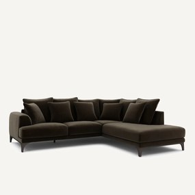 Γωνιακός καναπές από βελούδο, ARMENTO