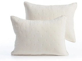 Μαξιλαροθήκες Eydis (Σετ 2τμχ) Ecru Nef-Nef 52X72 Cotton-Polyester
