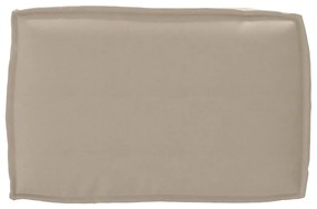 vidaXL Σετ Μαξιλαριών Πάγου 2 pcs Taupe Ύφασμα Όξφορντ