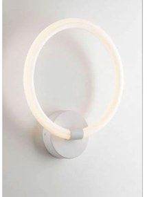 Φωτιστικό Τοίχου - Απλίκα Halo LED-HALO-AP 20W Led 36x41cm White Luce Ambiente Design Metal