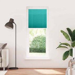 vidaXL Πλισέ Στόρι Πετρόλ 75x200 εκ. Πλάτος Υφάσματος 74,4 εκ. Πολυεστέρας