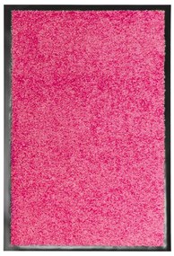 vidaXL Πατάκι Εισόδου Πλενόμενο Ροζ 40 x 60 εκ.