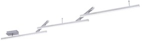 Φωτιστικό Οροφής Trio Lighting Melby 651210507 Νίκελ Ματ Smart