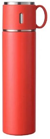 Φορητό παγούρι-θερμός με κούπα - 500ml - 954156 - Red