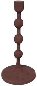 Κηροπήγιο Nathen 032518 13x13x26cm Terracotta Aluminium
