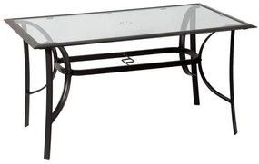 Τραπέζι Παραλ/μο 154562 Black 70X120X75 cm