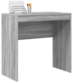 vidaXL Γραφείο Γκρι sonoma 80 x 40 x 76 εκ. Επεξεργασμένο ξύλο