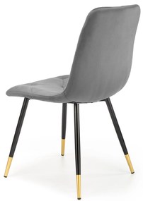 K438 chair color: grey DIOMMI V-CH-K/438-KR-POPIELATY