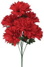 MarHome ΚΟΚΚΙΝΟ ΜΠΟΥΚΕΤΟ ΧΡΥΣΑΝΘΕΜΟ Χ7 Υ50cm 18/72KIB  00-16222-3