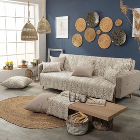 Ριχτάρι Vicenza 02 Beige Teoran Armchair 180x150cm Cotton-Polyester