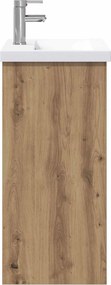 vidaXL Σετ Επίπλων Μπάνιου Artisan Δρυς 81 x 40 x 84,5 εκ