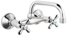 Μπαταρία Νιπτήρος Εντοιχισμού Retro XR3 Chrome Ferro Metal