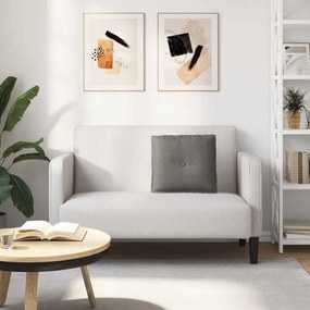 vidaXL Μαξιλάρι Πλάτης Ανοιχτό γκρι 50 x 45 x 19 cm