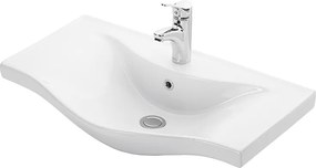 Martin Siena 75 White Gloss - Βάση Επίπλου Με Νιπτήρα (75x46)