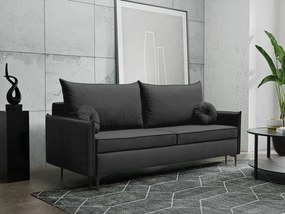 Καναπές - κρεβάτι Leon-Anthraki - 216.00Χ96.00Χ101.00cm