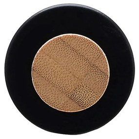 Κρεμάστρα Επιτοίχια Bamboo Essentials Μονη Μεταλλική Μαύρη - Estia
