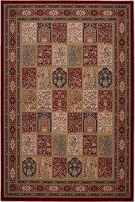 Χαλί Lovewool 66451 51066 Bordo-Beige Βιοκαρπέτ 200X300cm