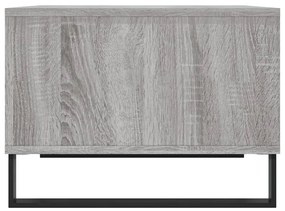 vidaXL Τραπεζάκι Σαλονιού Γκρι Sonoma 60x50x36,5εκ. Επεξεργασμένο Ξύλο