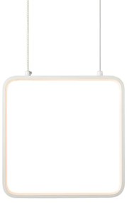 Φωτιστικό Κρεμαστο Aca V30LEDP22WH SYMETRIA Λευκό (White) 3000K