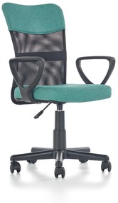 TIMMY o.chair, color: turquoise / black DIOMMI V-CH-TIMMY-FOT-TURKUSOWY DIOMMI-60-21873