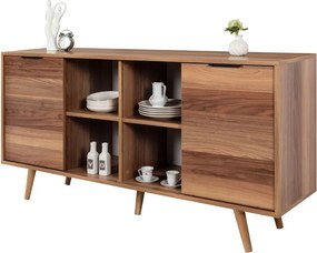 Κονσόλα Καρυδί PRAIGU 160x44x18