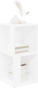 vidaXL Ντουλάπι Γωνία Λευκό 33x33x67 εκ. από Επεξ. Ξύλο